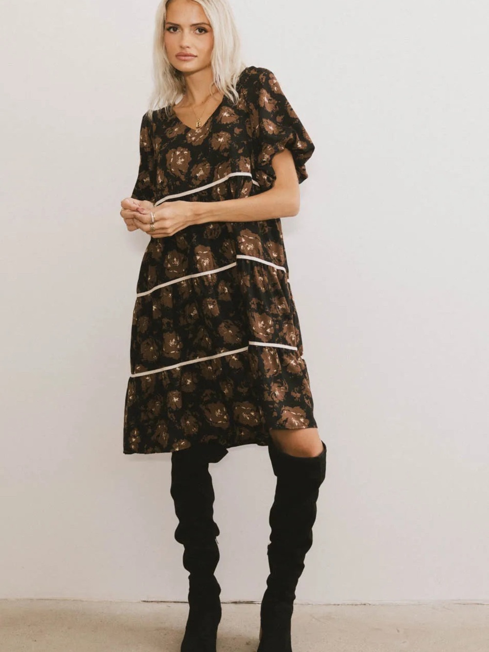 Bohme Ostella Floral Mini Dress   NWT!!!